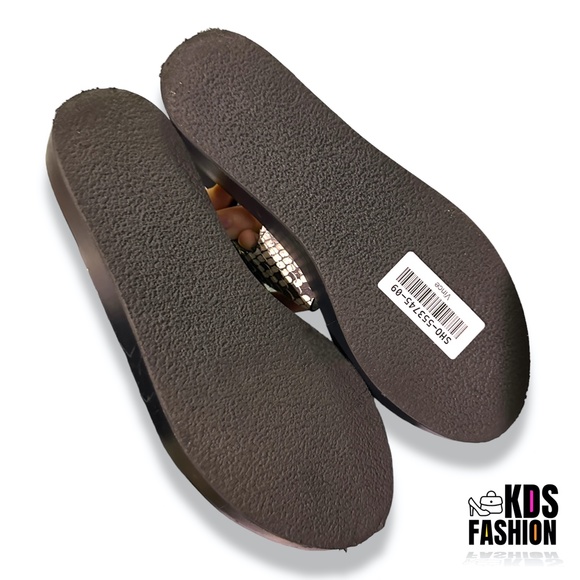 VINCE "Marett" Snake-Embossed Platform Sandals SZ 8 - Picture 11 of 11